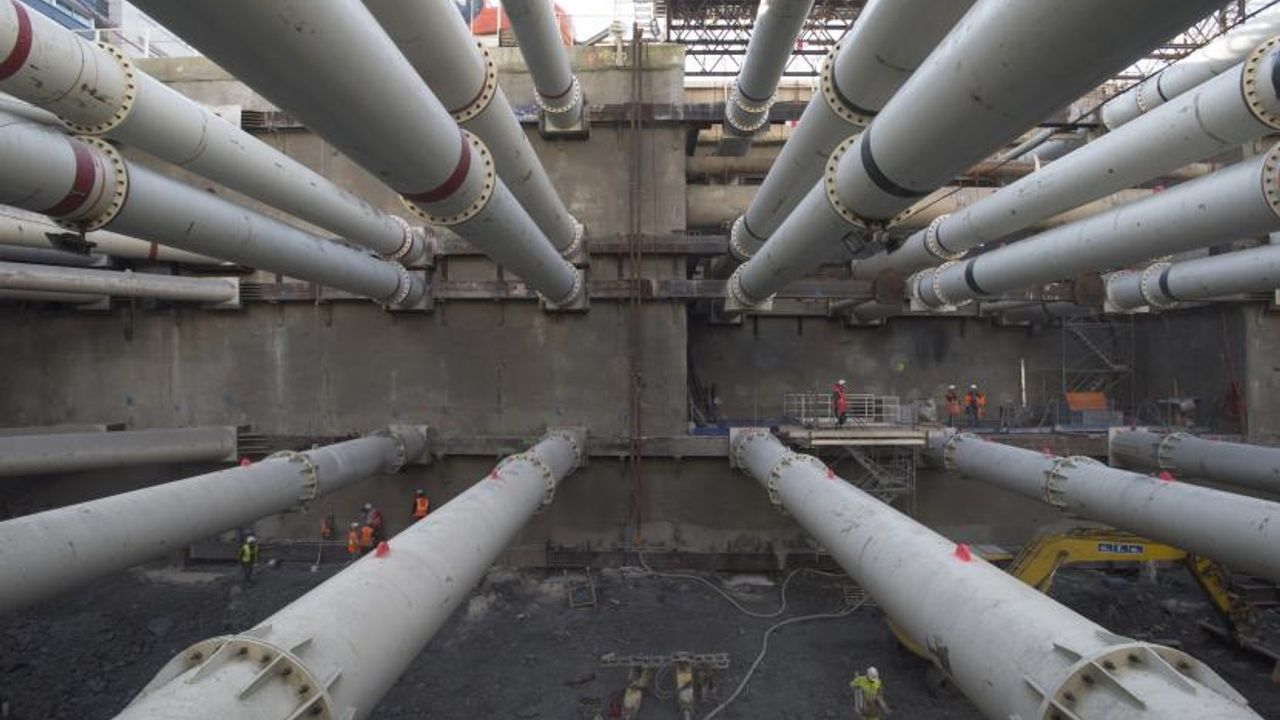 22 septembre 2017 : visite du chantier de la station Gares.