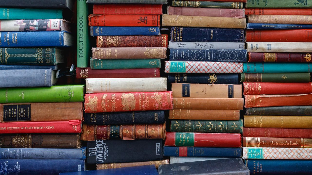 assorted title book lot