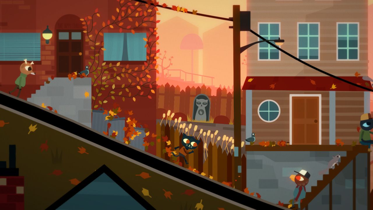 Extrait du jeu "Night in the Woods"