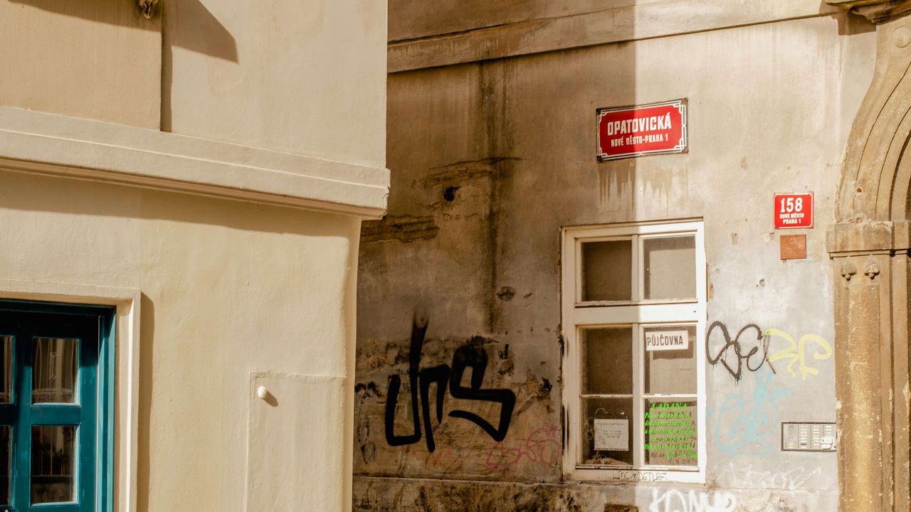 Photo d'une rue pavé