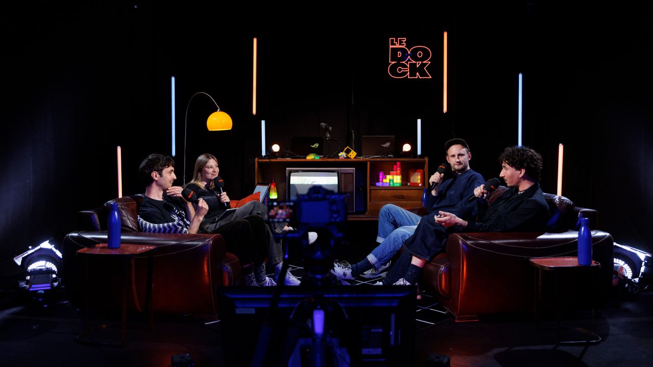 Plateau de tournage d'une émission d'ARTE