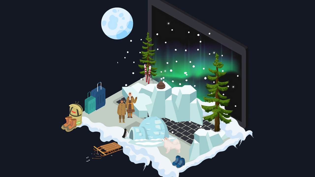 Extrait du jeu "Mission Grand Nord" 