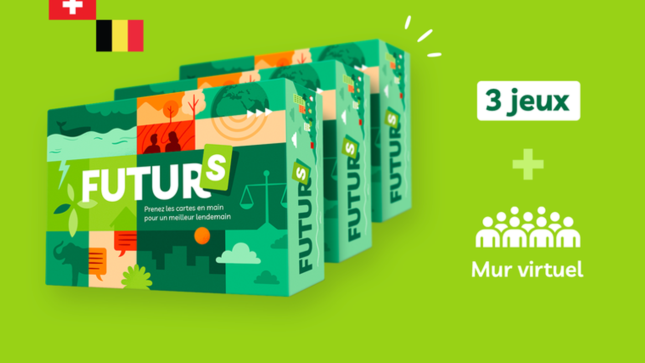 Le pack de 3 jeux + mur virtuel disponible en Suisse et en Belgique
