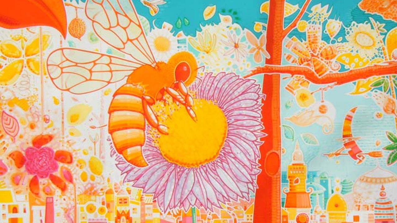 Albertine - Acrylique sur toile - 116 x 89 - 2008