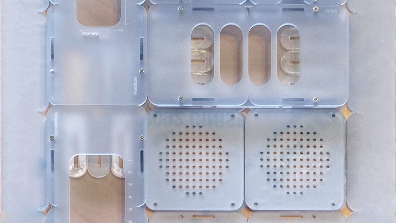 Interface du deuxième prototype du Zombitronica, sans téléphone