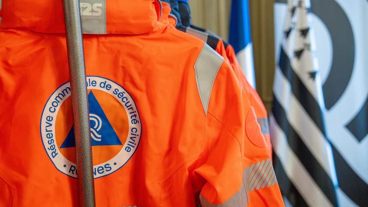 Veste de la Réserve Communale de Sécurité Civile de Rennes